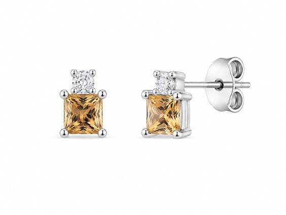 Ohrringe Idee Preziose dal 1987 Dame in Weißgold Zircone IP.OK18B/216 - IP.OK18B/216